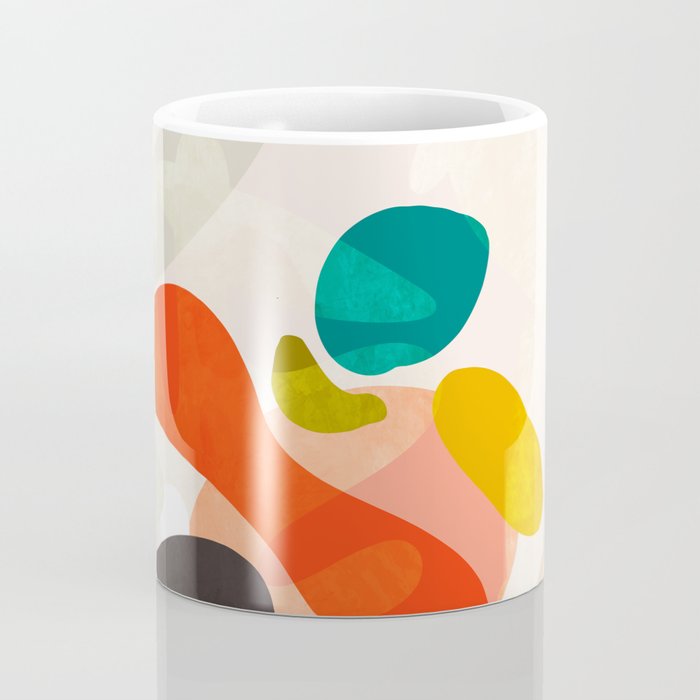 bauhaus goes Matisse in summer III Coffee Mug Gallery Image 4