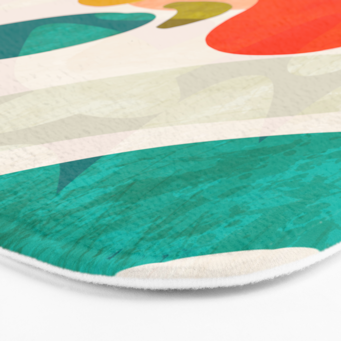 bauhaus goes Matisse in summer III Bath Mat Gallery Image 3