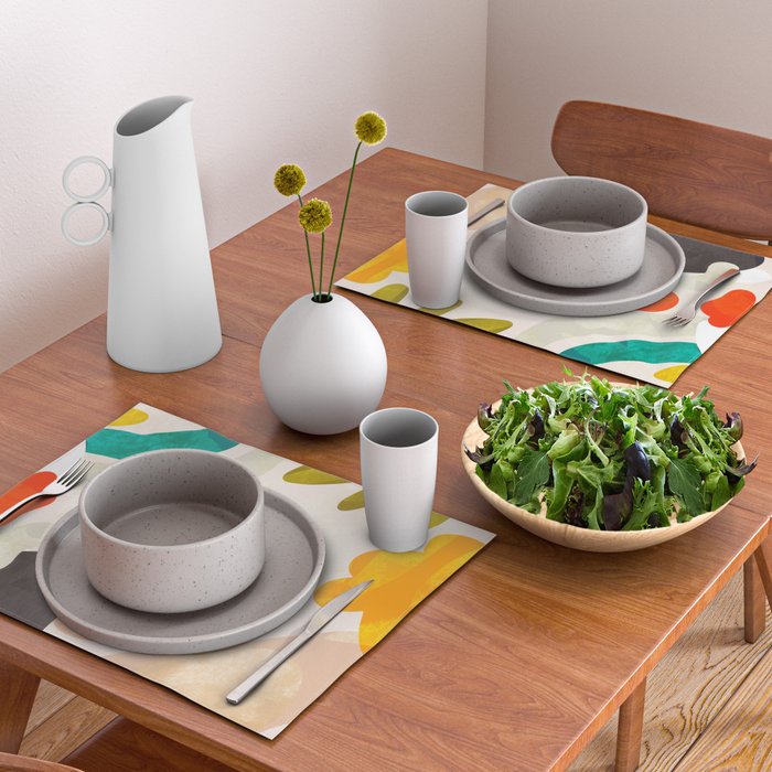 bauhaus goes Matisse in summer III Placemat Gallery Image 2