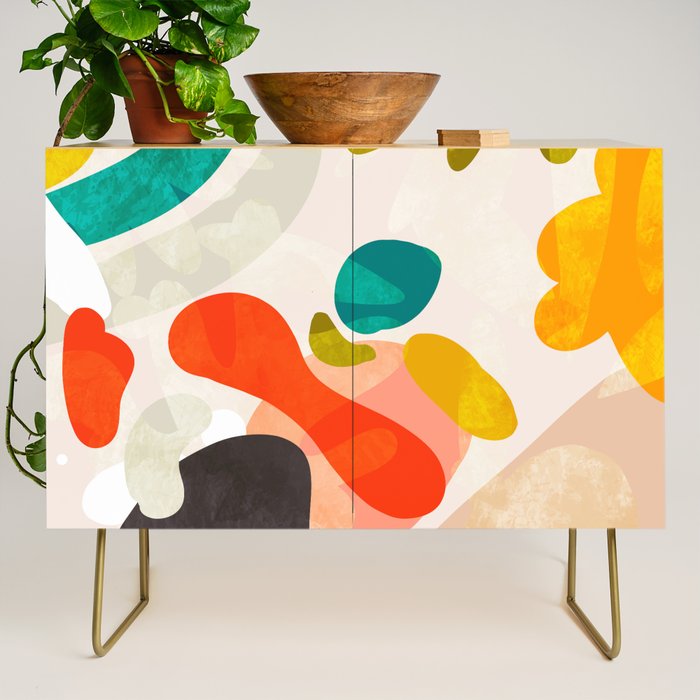 bauhaus goes Matisse in summer III Credenza Gallery Image 1