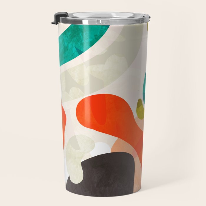 bauhaus goes Matisse in summer III Travel Mug Gallery Image 3