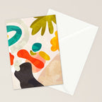bauhaus goes Matisse in summer III Stationery Card Gallery Image 2