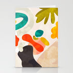 bauhaus goes Matisse in summer III Stationery Card Gallery Image 2
