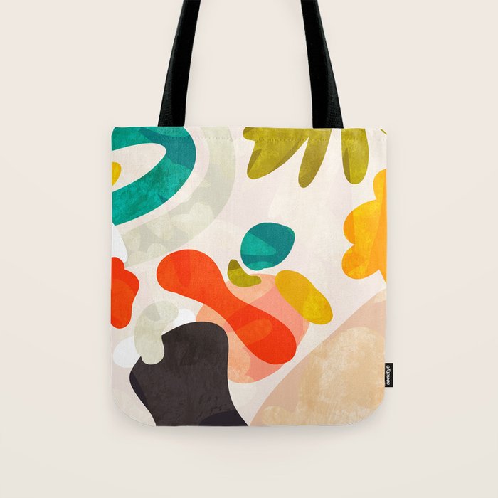 bauhaus goes Matisse in summer III Tote Bag Gallery Image 1