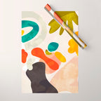 bauhaus goes Matisse in summer III Wrapping Paper Gallery Image 1