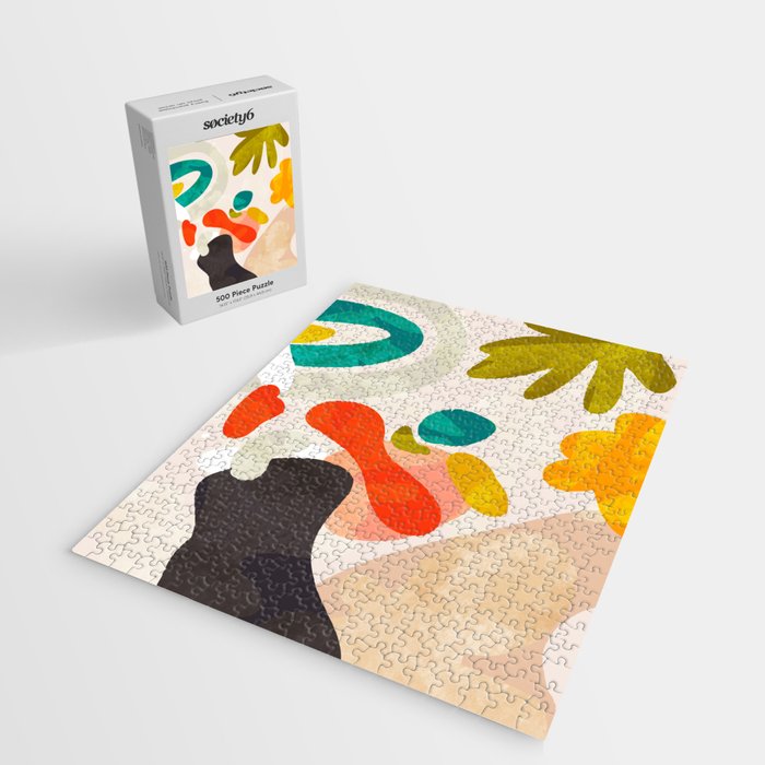 bauhaus goes Matisse in summer III Jigsaw Puzzle Gallery Image 2