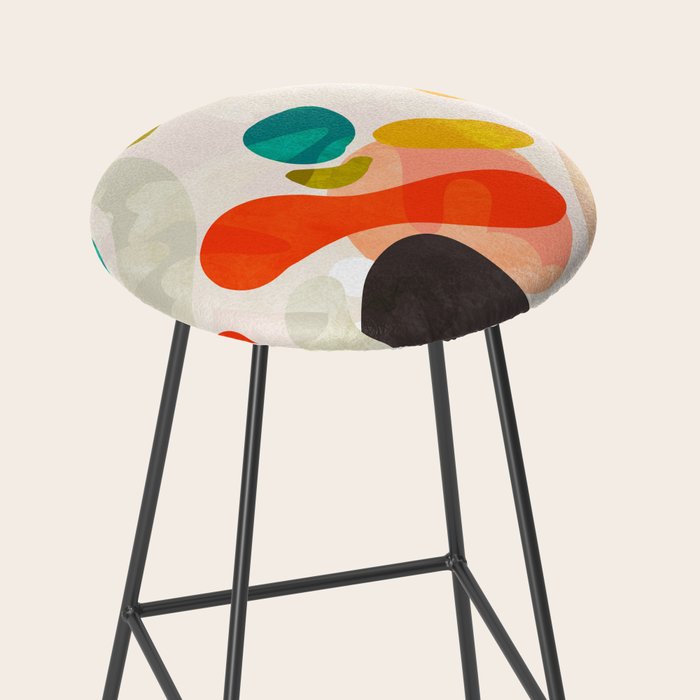 bauhaus goes Matisse in summer III Stool Gallery Image 2
