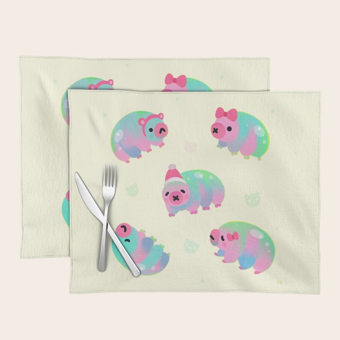 Water Bear(Tardigrades) Placemat Gallery Image 1
