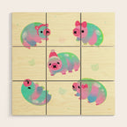 Water Bear(Tardigrades) Wood Wall Art Gallery Image 1