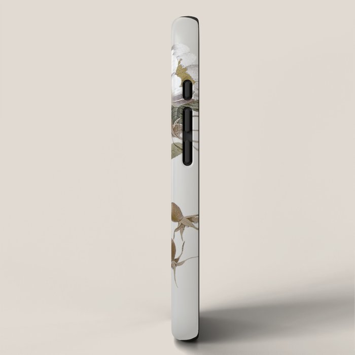 Cat With Flowers iPhone Case Gallery Image 2