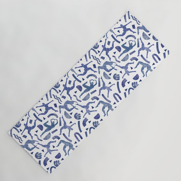 Simple shapes of women Yoga Mat Gallery Image 1