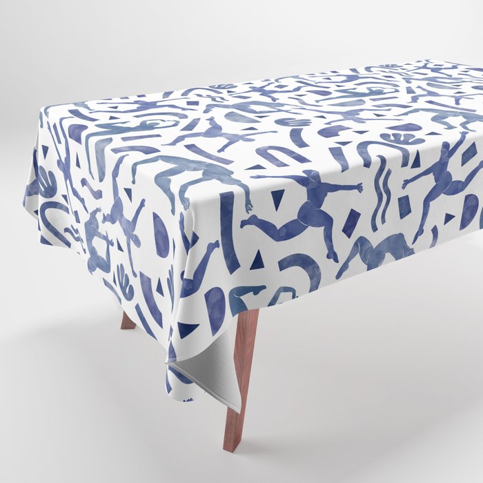 Simple shapes of women Tablecloth