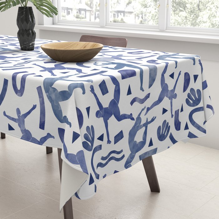 Simple shapes of women Tablecloth Gallery Image 3
