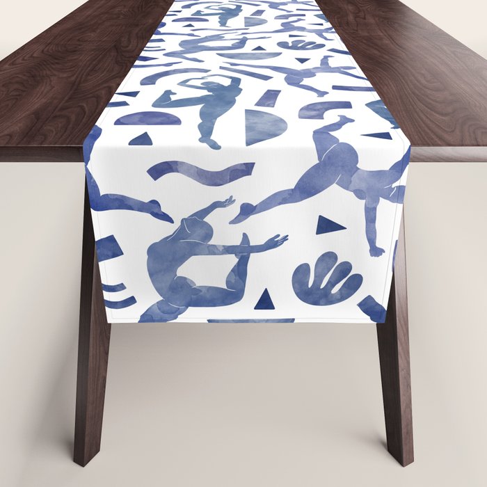 Simple shapes of women Table Runner Gallery Image 1