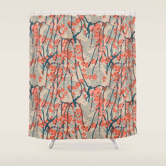  BENGAL CORA MONKEY Shower Curtain Gallery Image 1