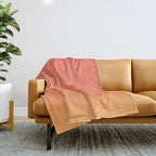 097 Sherbet Shandy Throw Blanket Gallery Image 1