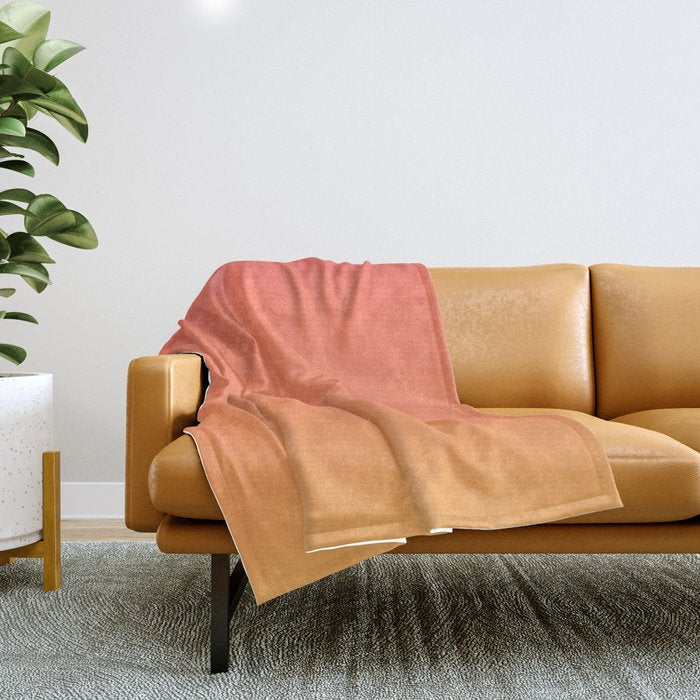 097 Sherbet Shandy Throw Blanket Gallery Image 1