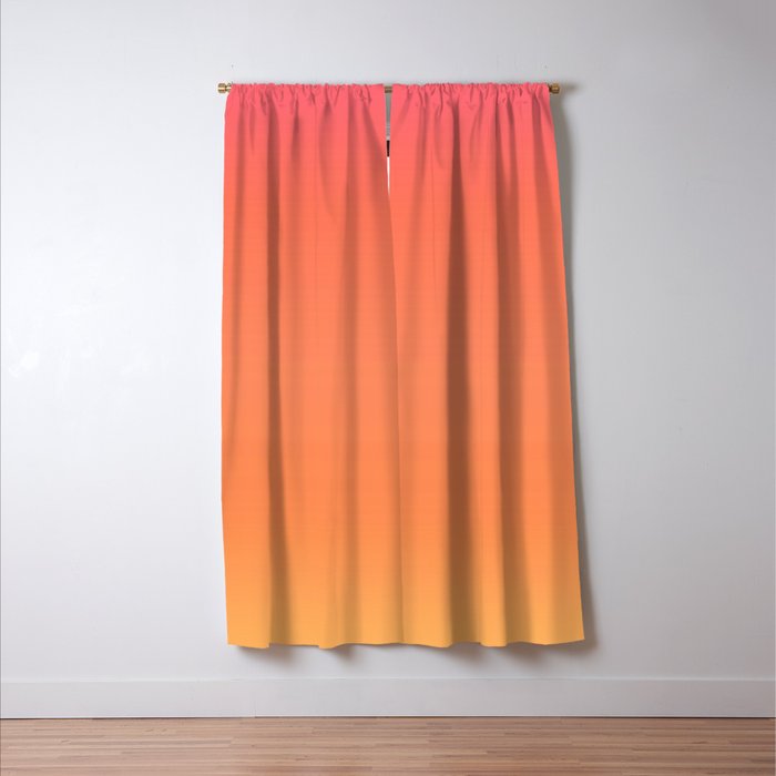 097 Sherbet Shandy Window Curtain Gallery Image 3