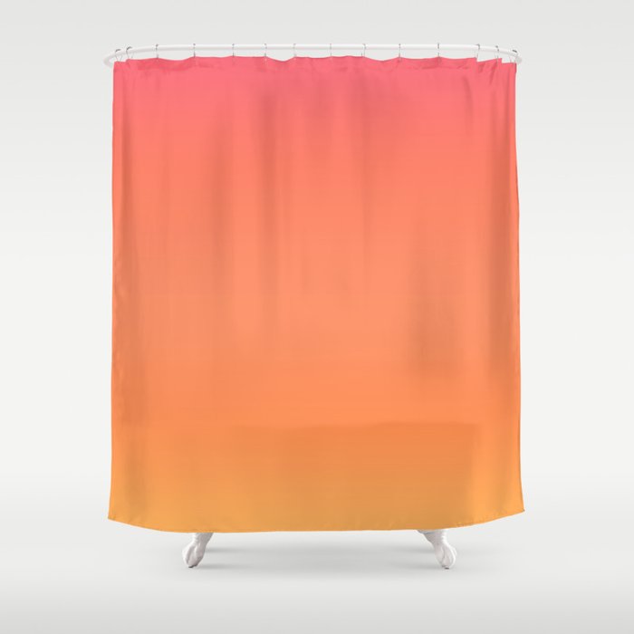 097 Sherbet Shandy Shower Curtain Gallery Image 1