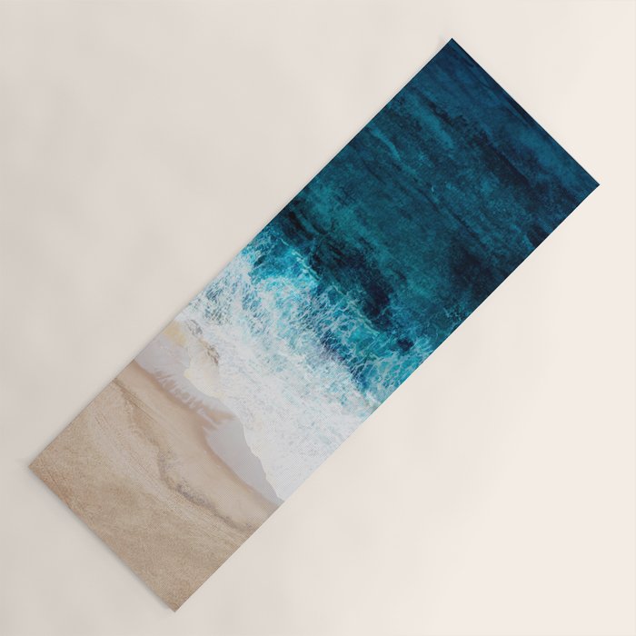 Watercolour Summer beach III Yoga Mat Gallery Image 1