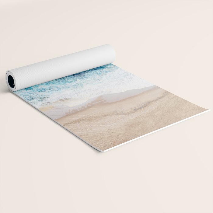 Watercolour Summer beach III Yoga Mat Gallery Image 2