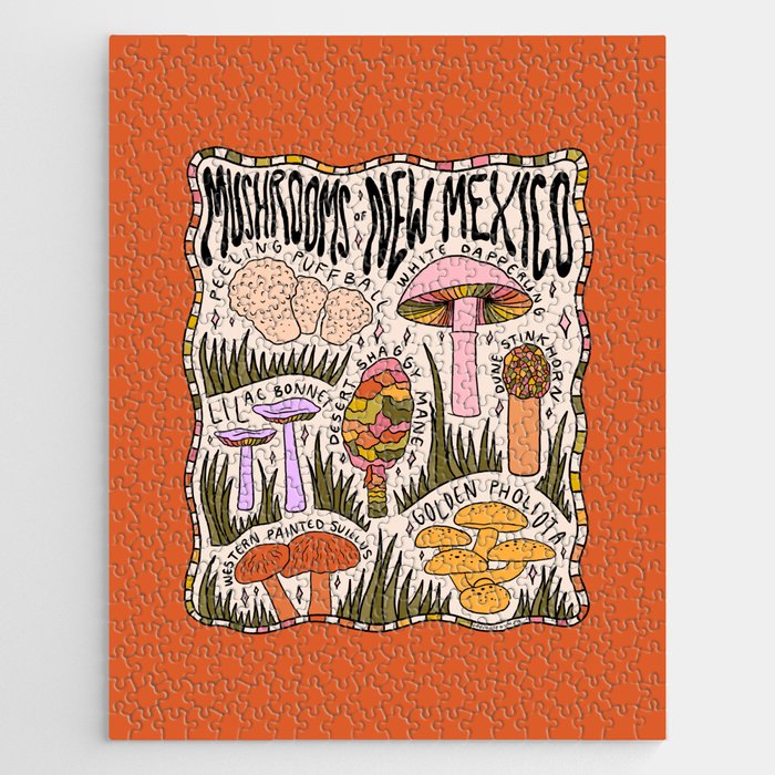 Mushrooms of New Mexico Jigsaw Puzzle Gallery Image 1