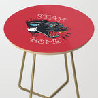 Stay Home Panther Tattoo Side Table Gallery Image 2