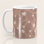 Coffee Leaves and Berries - Mocha Mousse Coffee Mug Gallery Image 3