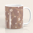 Coffee Leaves and Berries - Mocha Mousse Coffee Mug Gallery Image 1