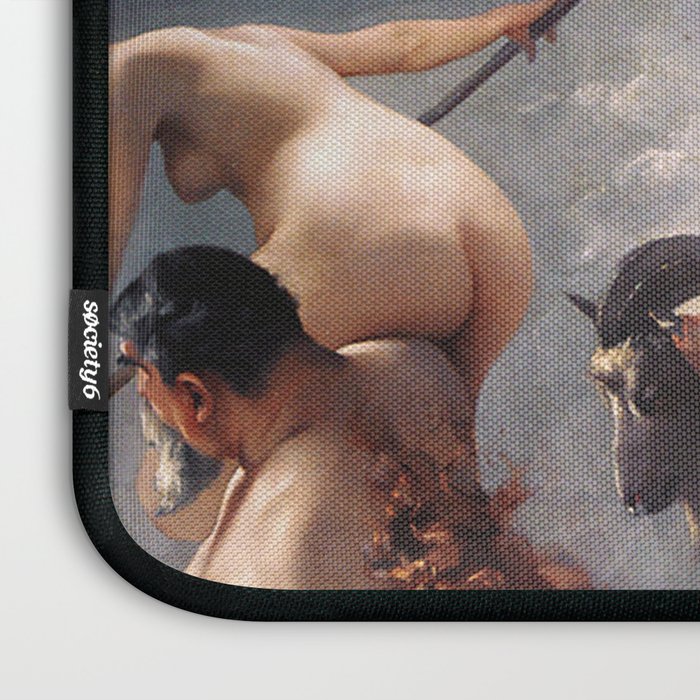 Luis Ricardo Falero - Witches going to their Sabbath 1878 Laptop Sleeve Gallery Image 3