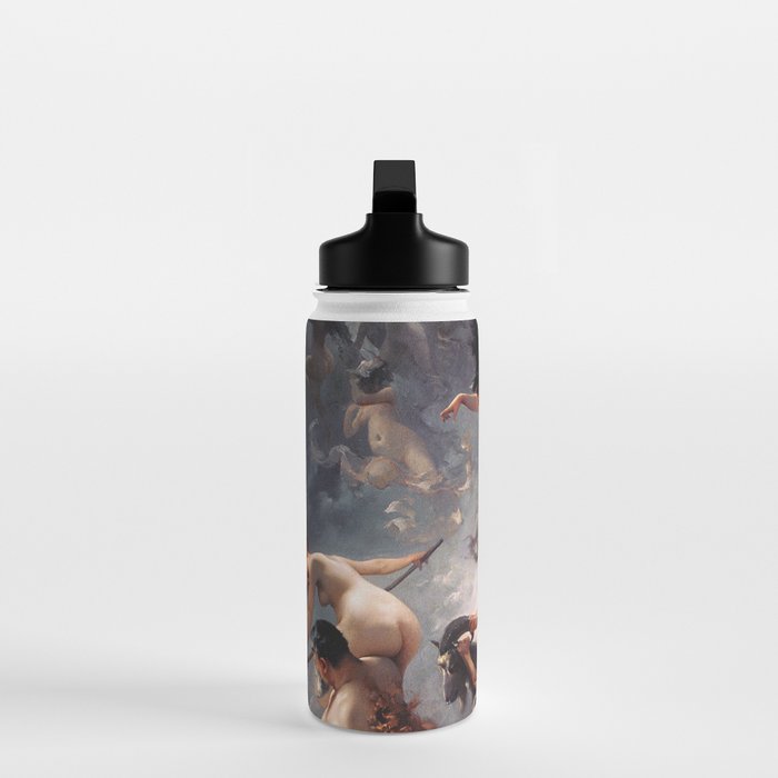 Luis Ricardo Falero - Witches going to their Sabbath 1878 Water Bottle Gallery Image 3