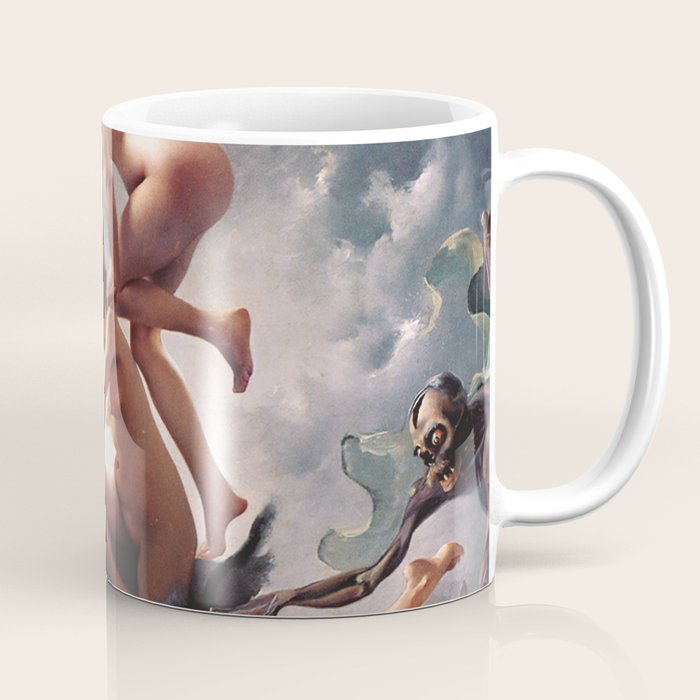 Luis Ricardo Falero - Witches going to their Sabbath 1878 Coffee Mug Gallery Image 1