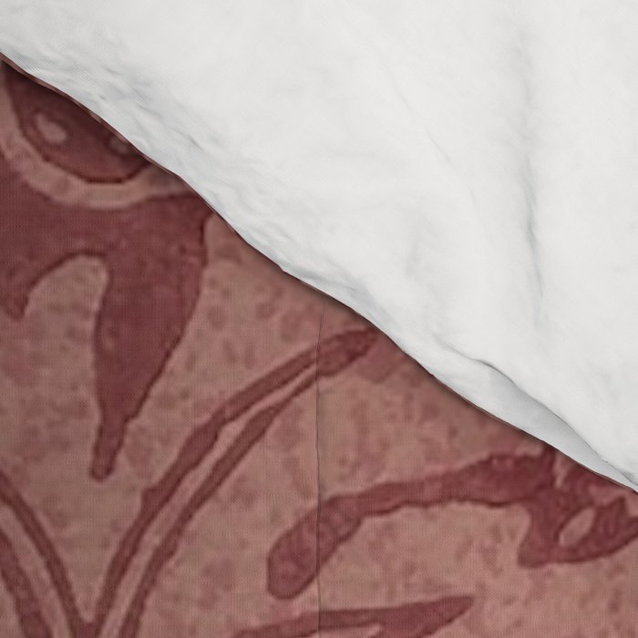 William Morris Brer Rabbit Brick Red Vintage Pattern Comforter Gallery Image 4