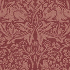William Morris Brer Rabbit Brick Red Vintage Pattern Coffee Mug Gallery Image 2