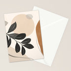Abstract Art /Minimal Plant 22 Stationery Card Gallery Image 2