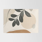 Abstract Art /Minimal Plant 22 Rug Gallery Image 2