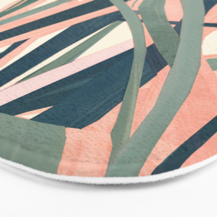 Colorful Plant Bath Mat Gallery Image 3