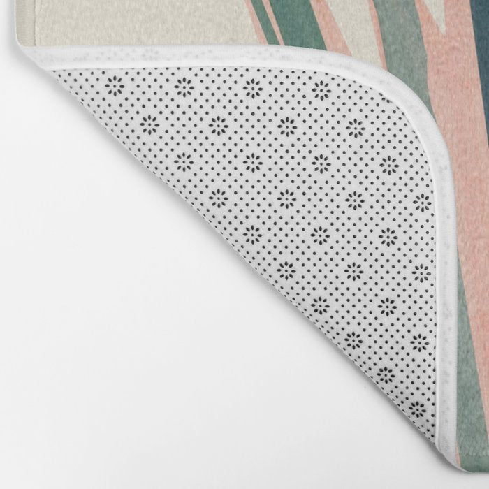 Colorful Plant Bath Mat Gallery Image 2