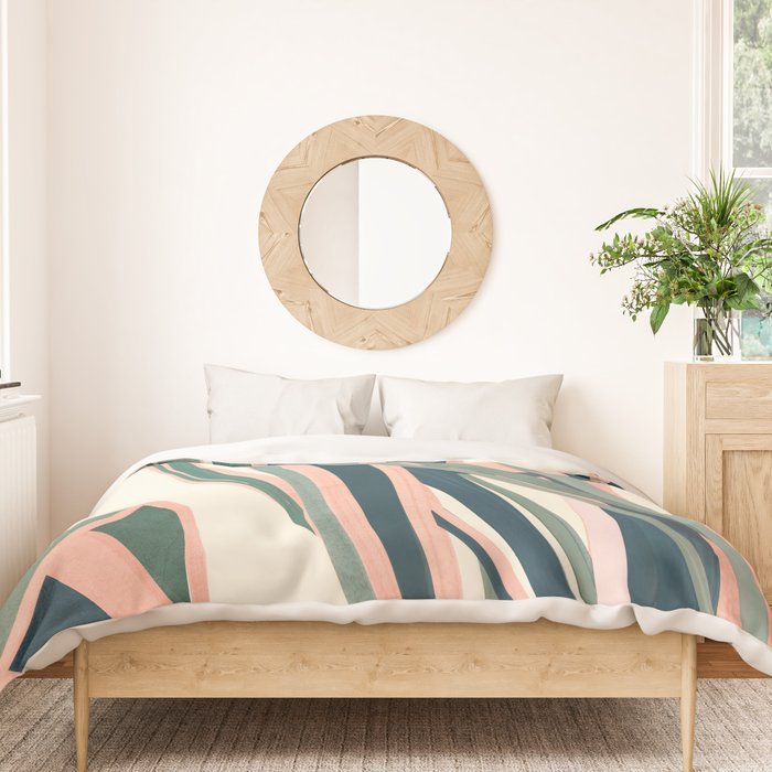 Colorful Plant Duvet Cover Gallery Image 3