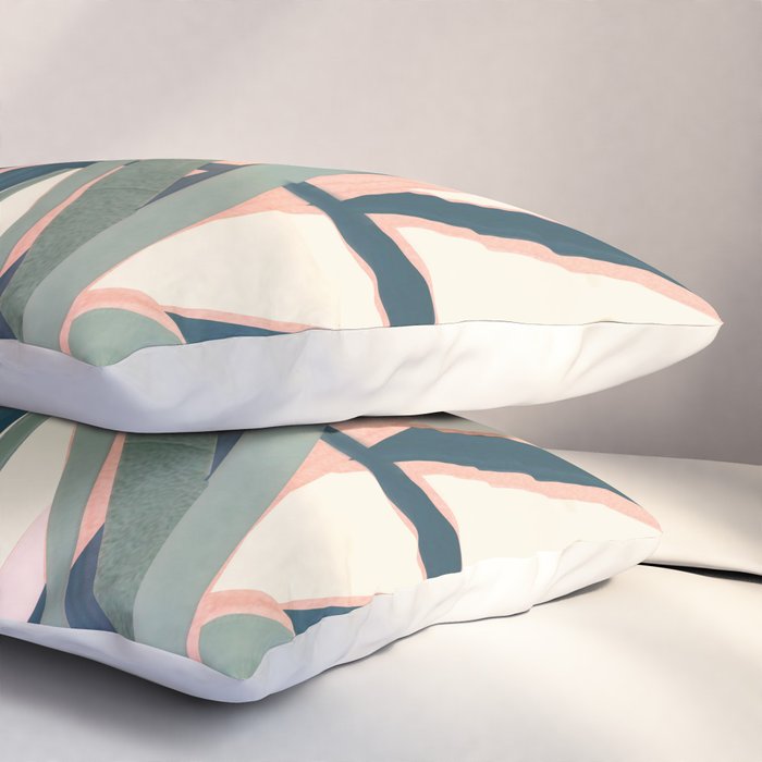 Colorful Plant Pillow Sham Gallery Image 3