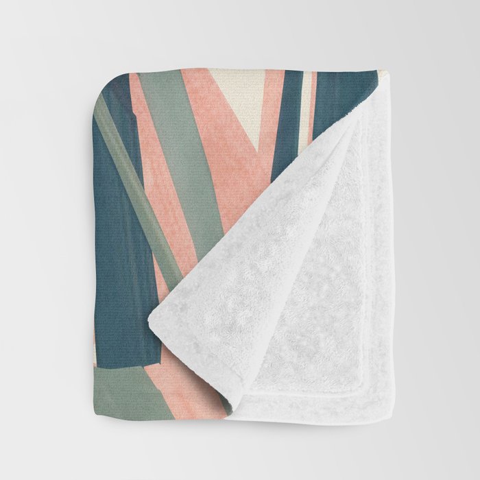 Colorful Plant Throw Blanket Gallery Image 3