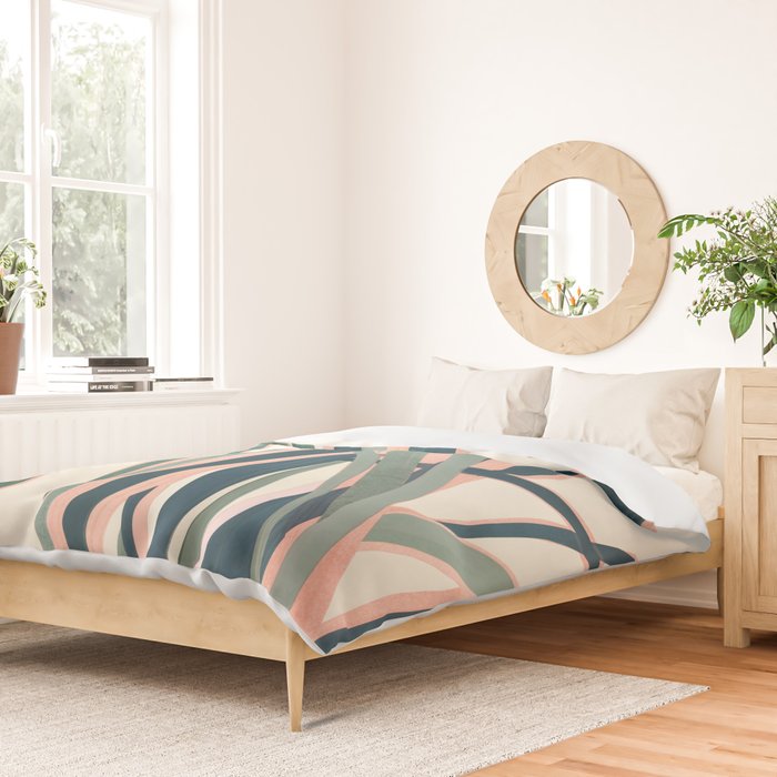 Colorful Plant Duvet Cover Gallery Image 2