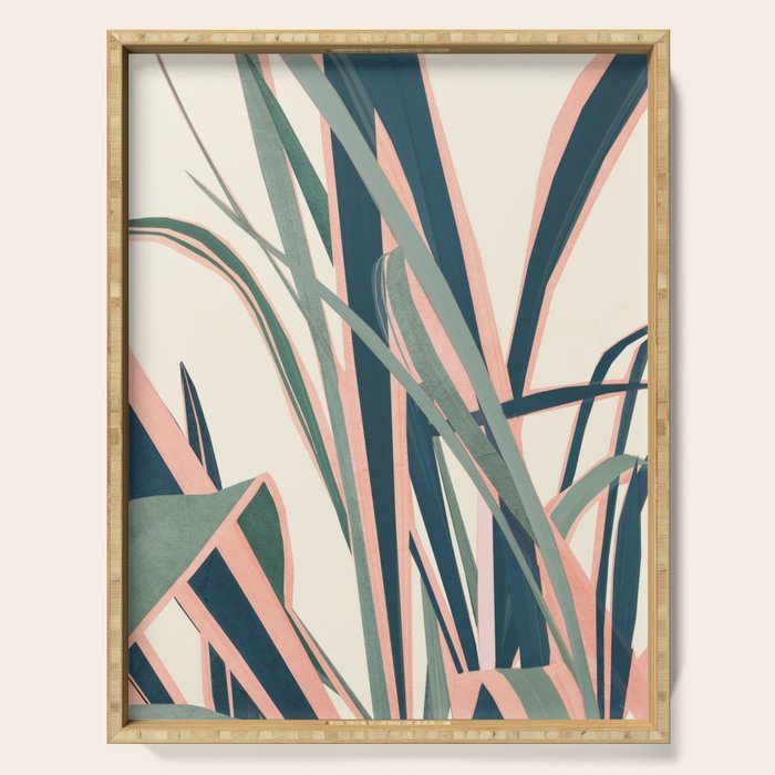 Colorful Plant Serving Tray Gallery Image 1