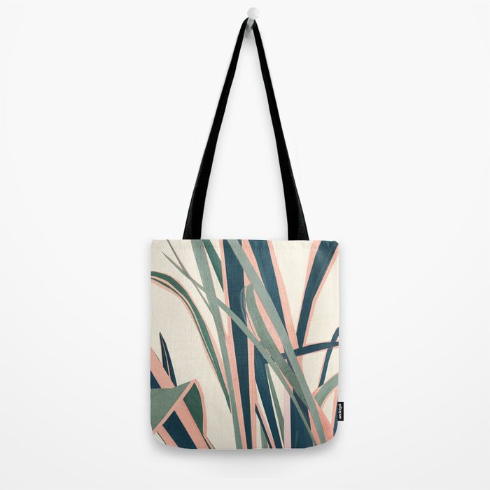Colorful Plant Tote Bag Gallery Image 2