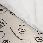 Abstract Faces Comforter Gallery Image 4