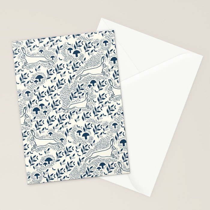 Moonshine Bunny Stationery Card Gallery Image 2