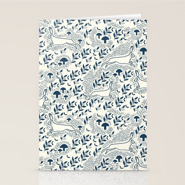 Moonshine Bunny Stationery Card Gallery Image 2