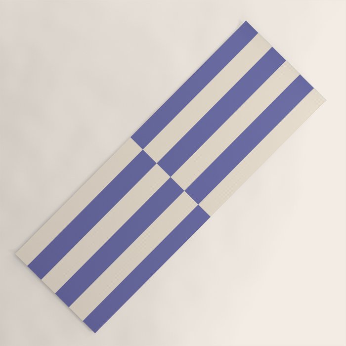 Strippy - Very Peri Yoga Mat Gallery Image 1