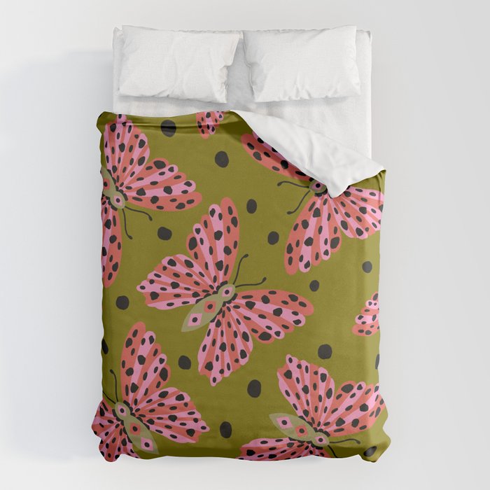 Vintage Butterfly Duvet Cover Gallery Image 6