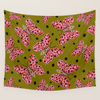 Vintage Butterfly Wall Tapestry Gallery Image 4